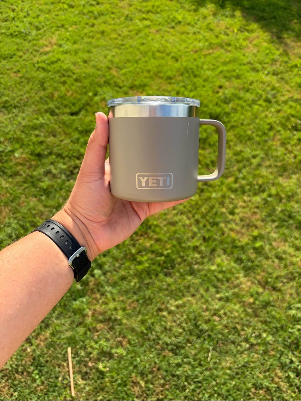 YETI Rambler 14 oz Mug - Sharptail Taupe